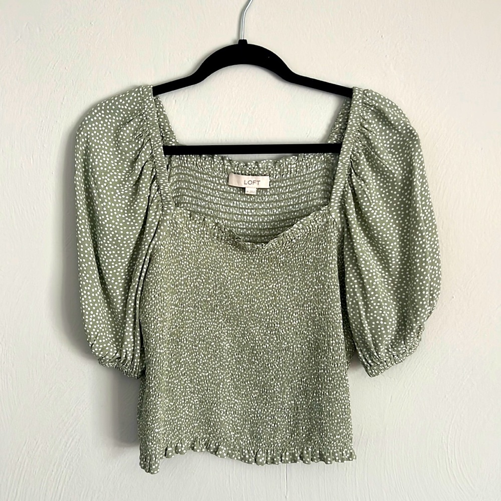 Loft short sleeve sprint shirt/top